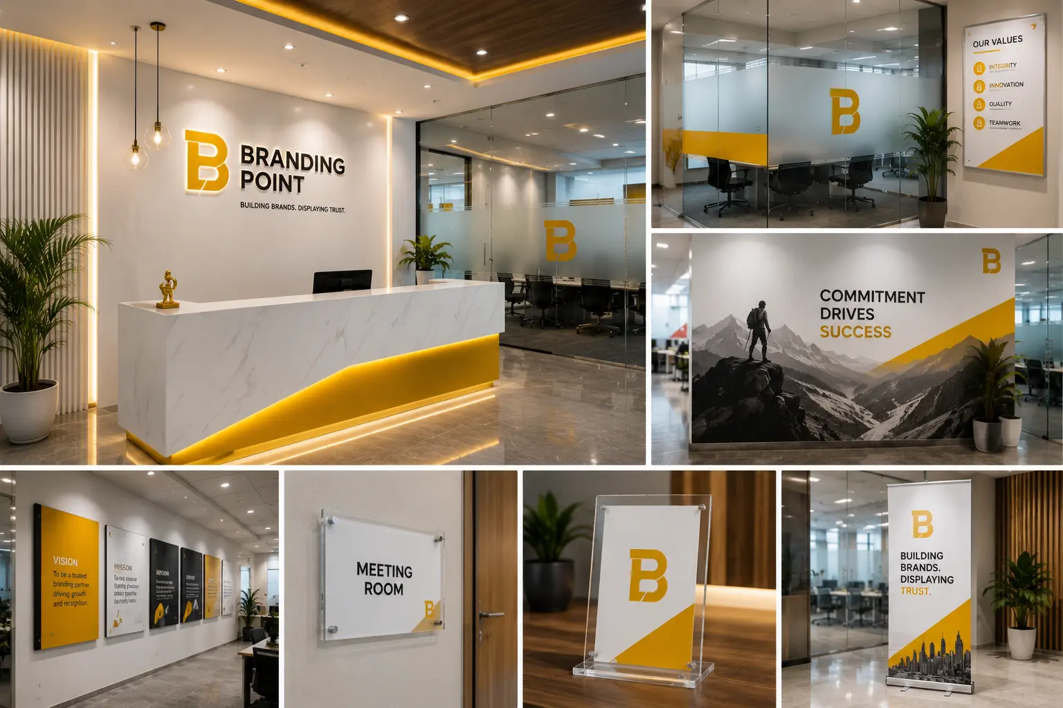 Indoor Branding Solutions for a Professional Look