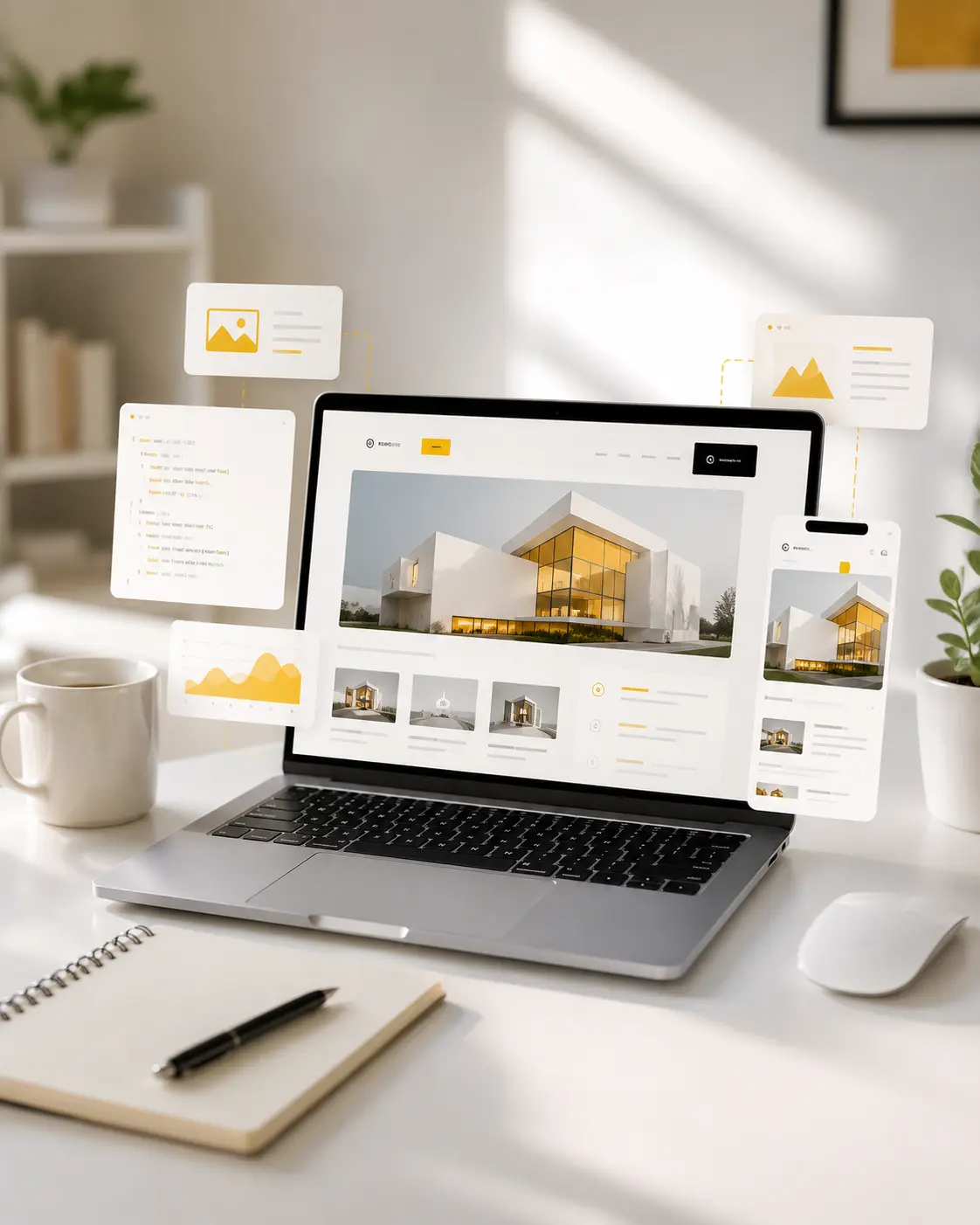 Website UI & Coding architecture